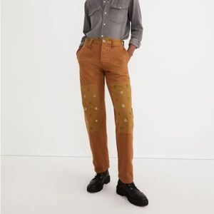 Madewell x Rentrayage Upcycled Patchework Utility Pants